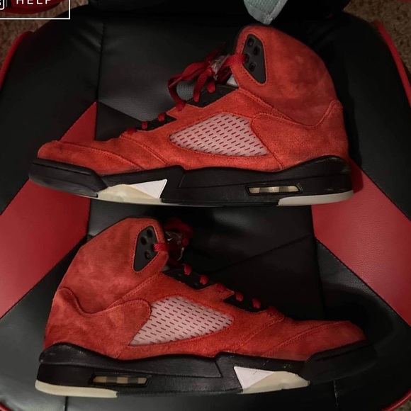 Jordan 5 Raging Bull - Picture 2 of 6